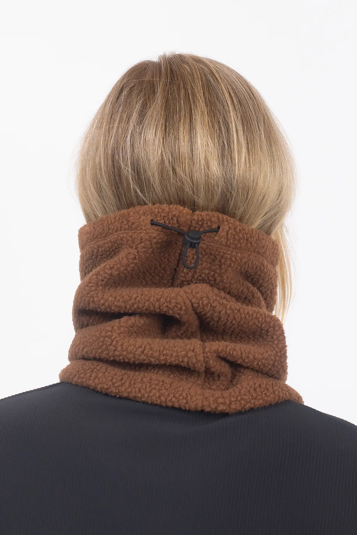 Beanie Sherpa Neckwarmer - Brown | One Size