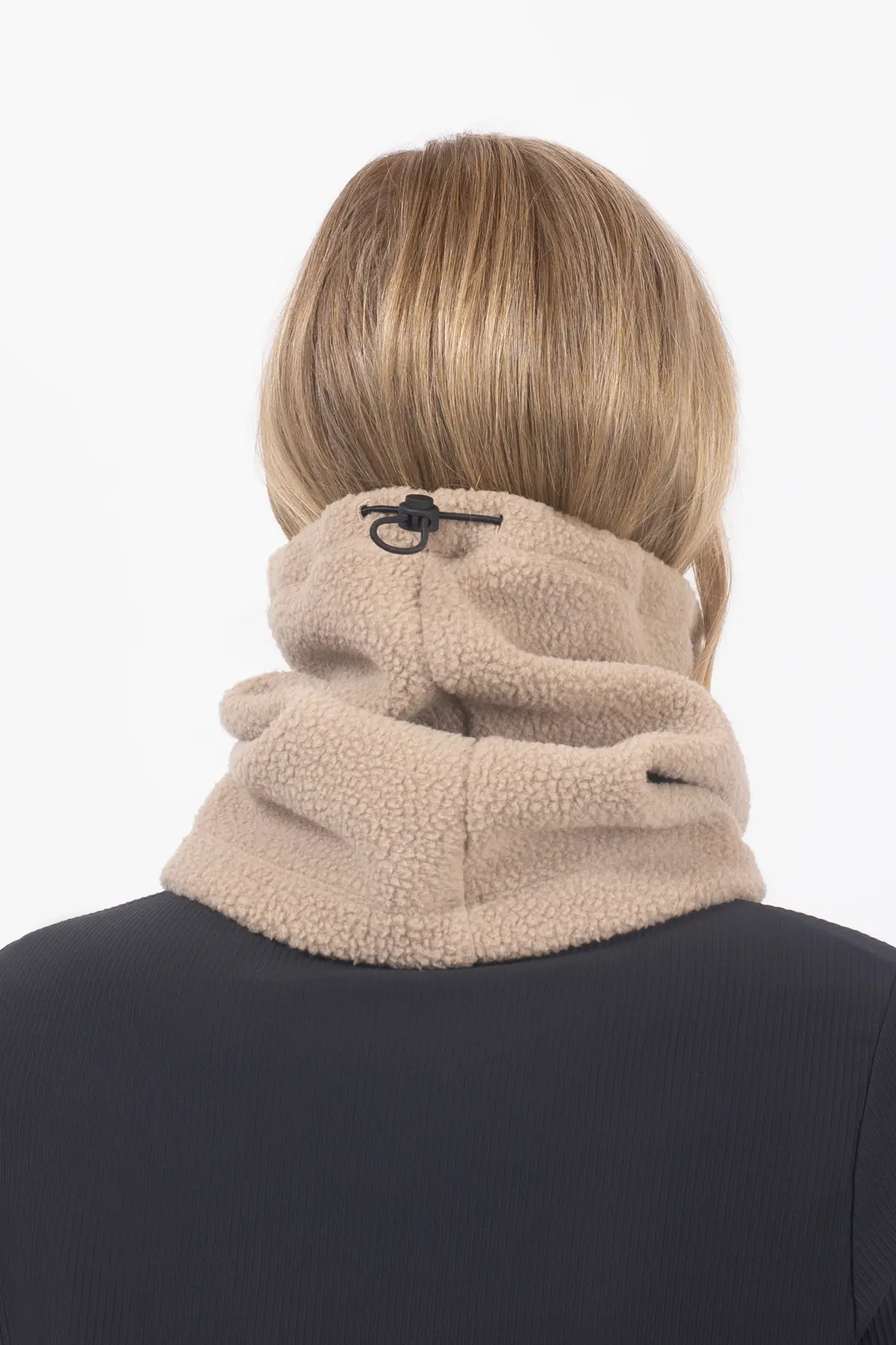 Beanie Sherpa Neckwarmer - Sand | One Size