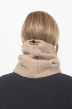 Beanie Sherpa Neckwarmer - Sand | One Size