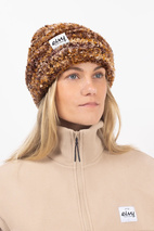 Boucle Knit Beanie - Brown | One Size