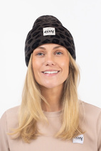 Watcher Beanie - Black Leopard | One Size
