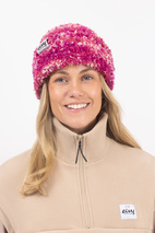 Boucle Knit Beanie - Pink | One Size