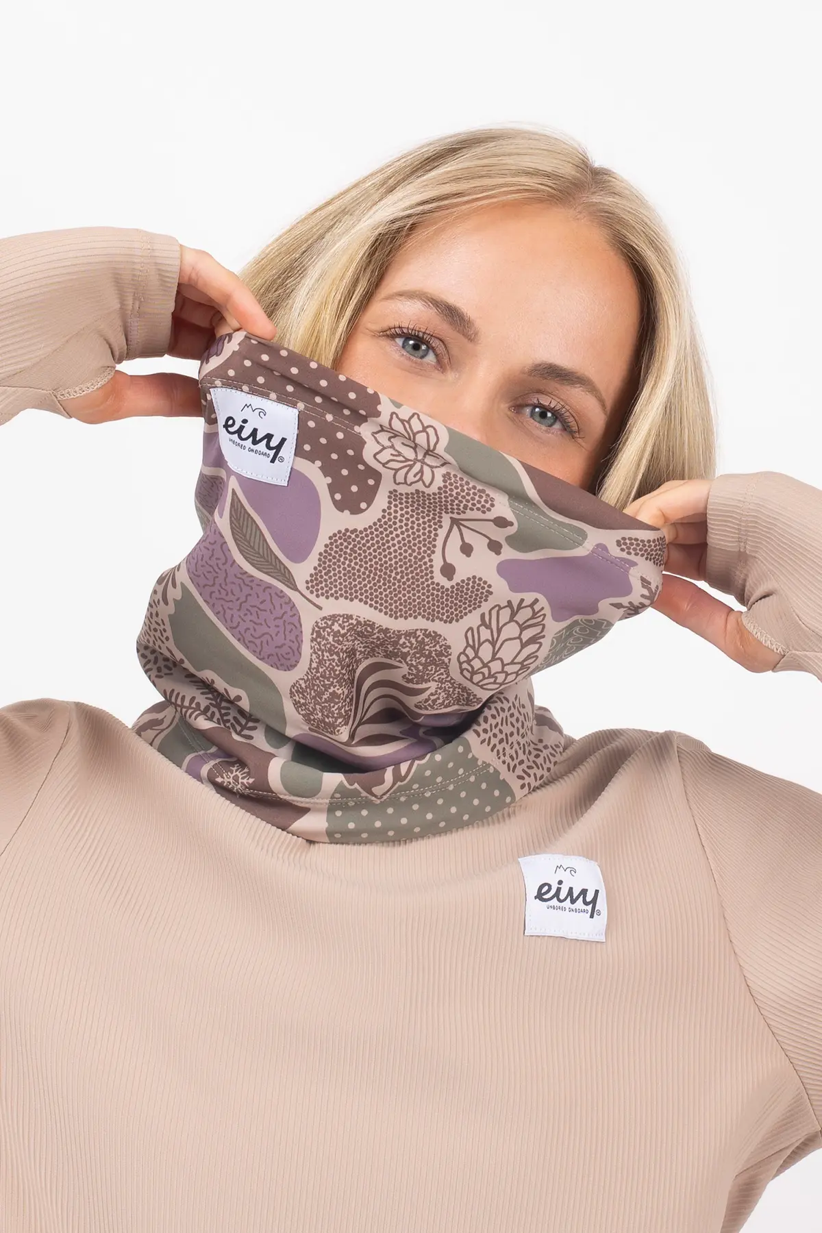 Colder Beanie Neckwarmer - Forest Landscape | One Size