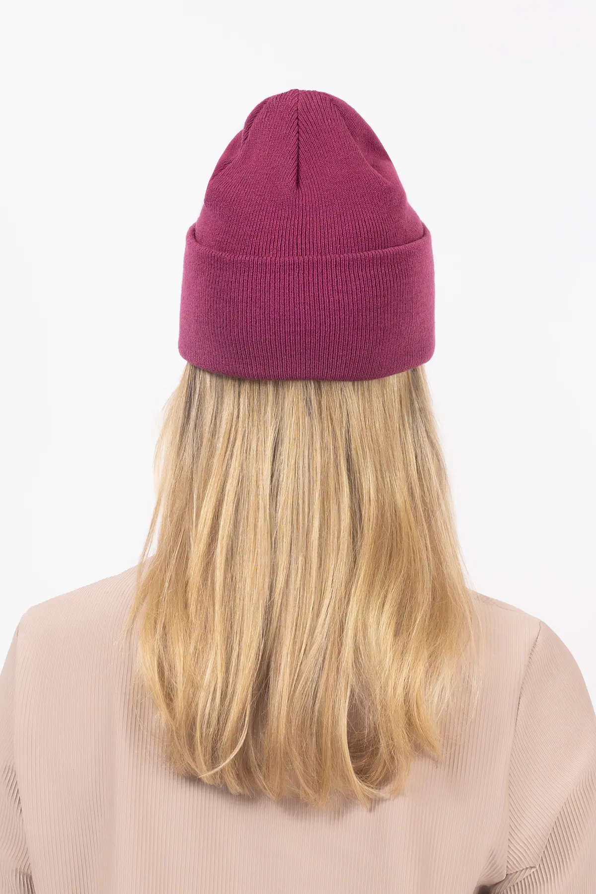 Watcher Beanie - Pinkgundy | One Size
