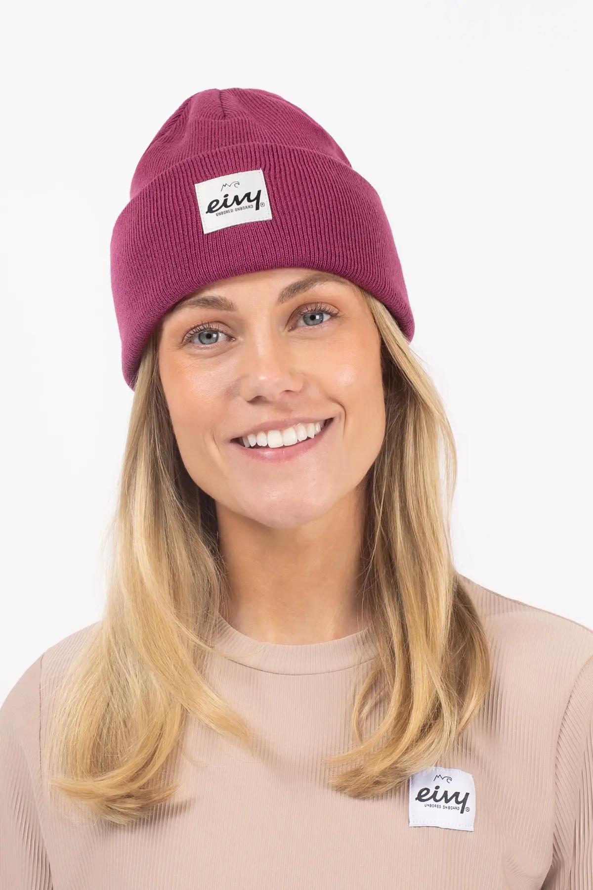Watcher Beanie - Pinkgundy | One Size