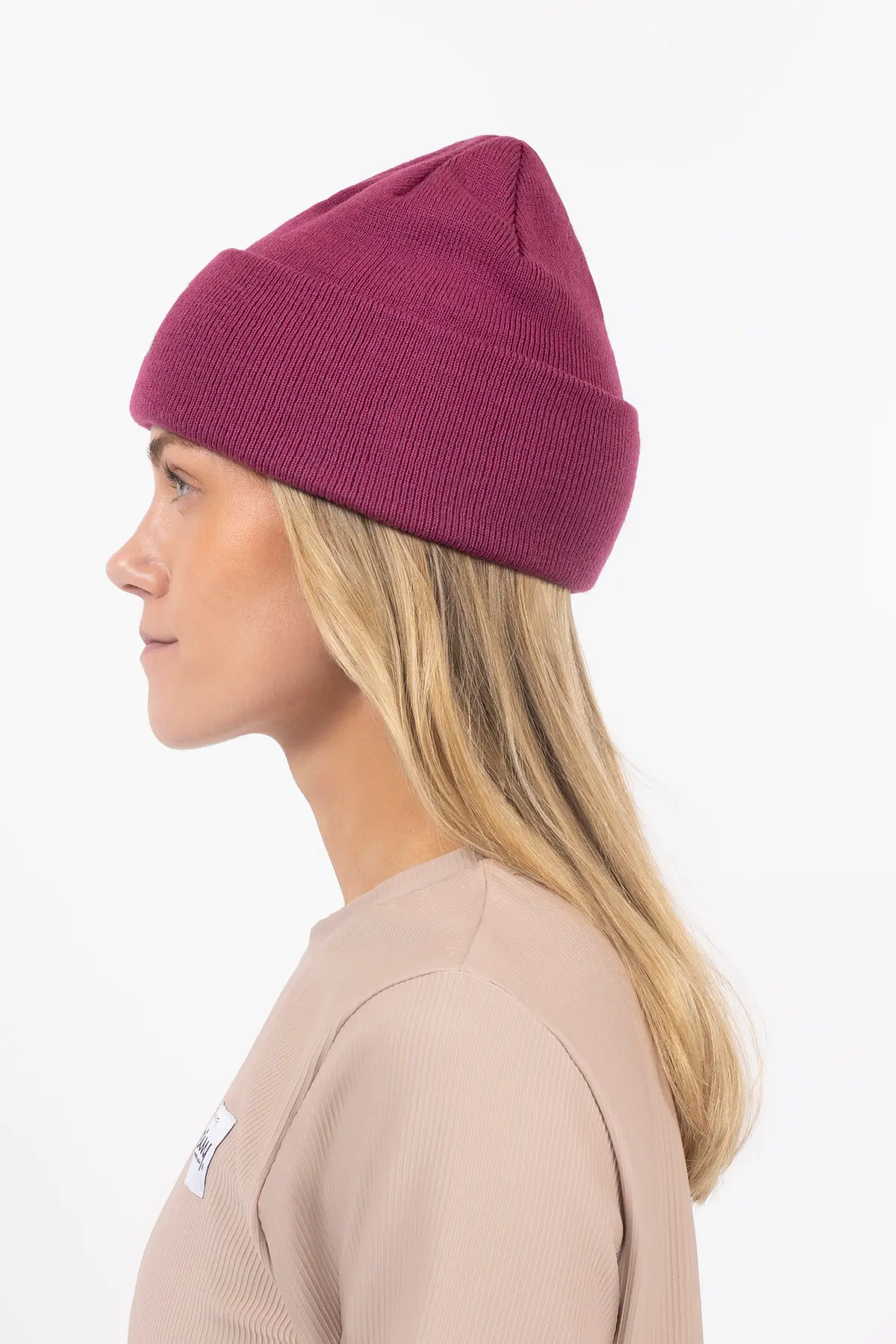 Watcher Beanie - Pinkgundy | One Size