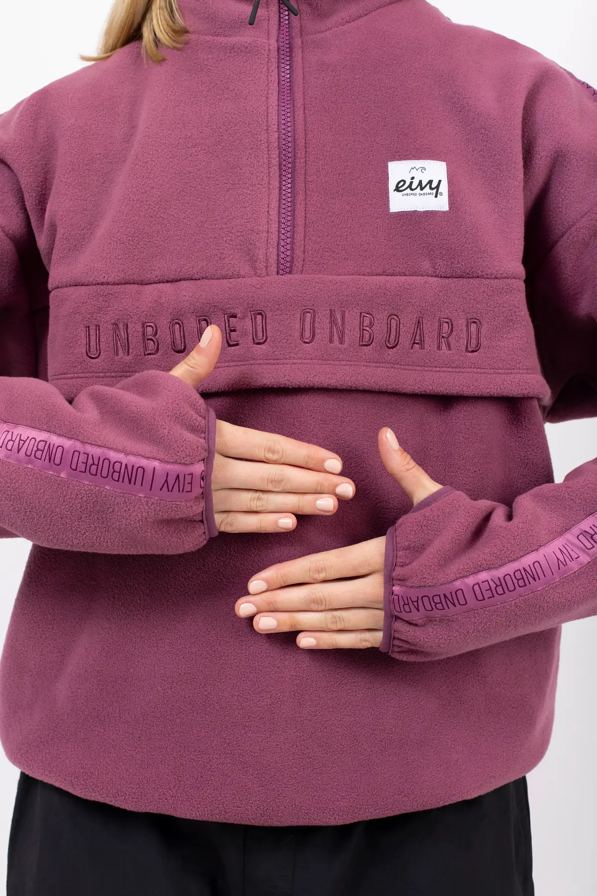 Ball Fleece - Pinkgundy