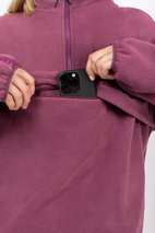 Ball Fleece - Pinkgundy