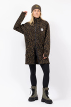 Versa Sherpa Coat - Leopard