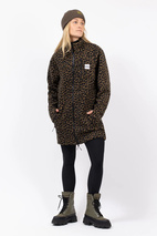 Versa Sherpa Coat - Leopard