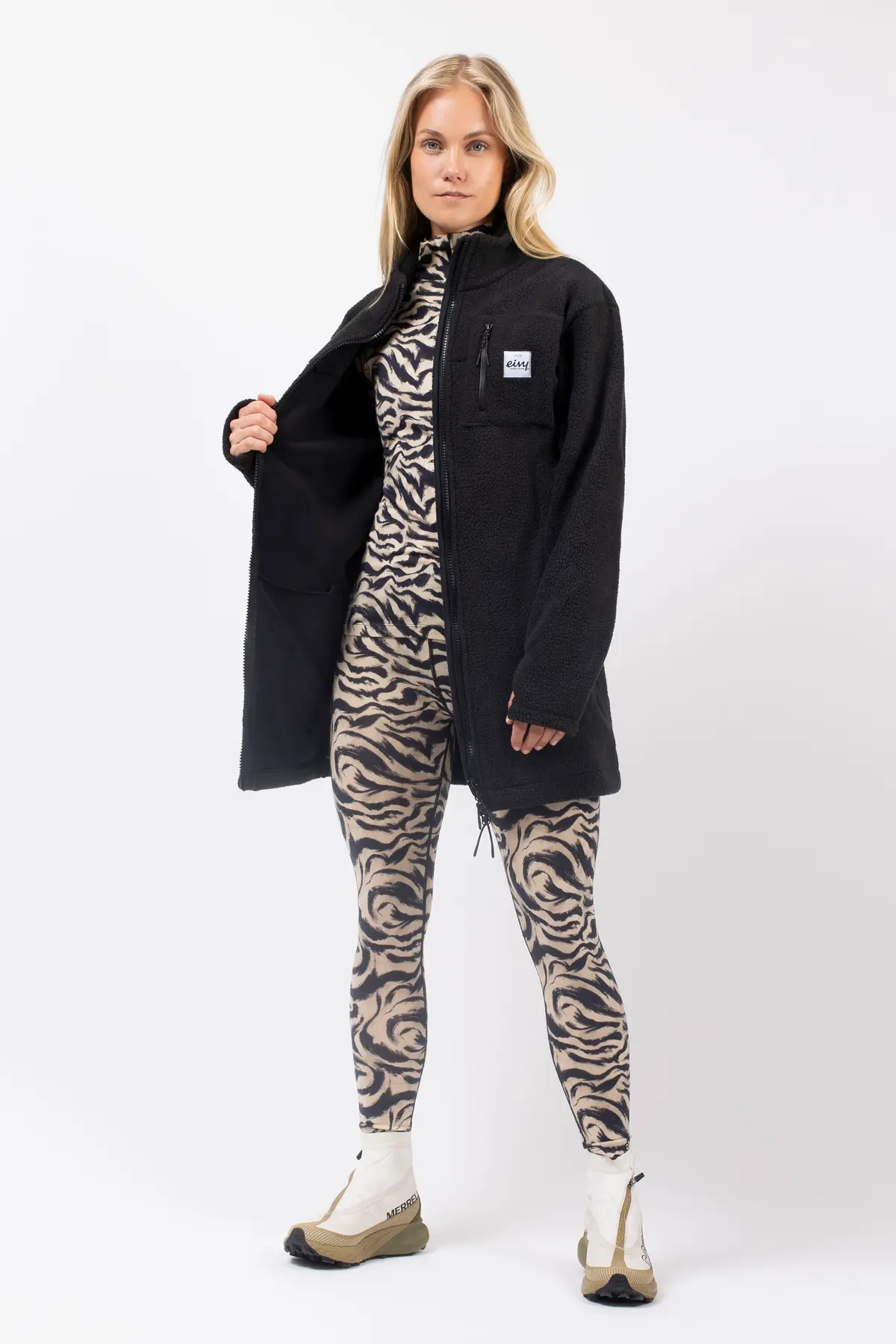 Versa Sherpa Coat - Black