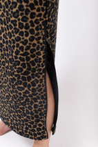 Versa Fleece Mountain Skirt - Leopard