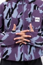 Versa Sherpa Jacket - Purple Stray