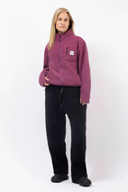 Versa Sherpa Jacket - Pinkgundy