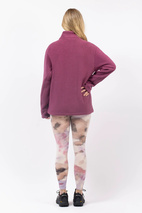 Versa Sherpa Jacket - Pinkgundy | S