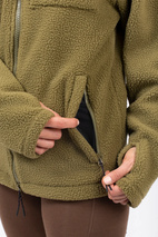 Versa Sherpa Jacket - Olive