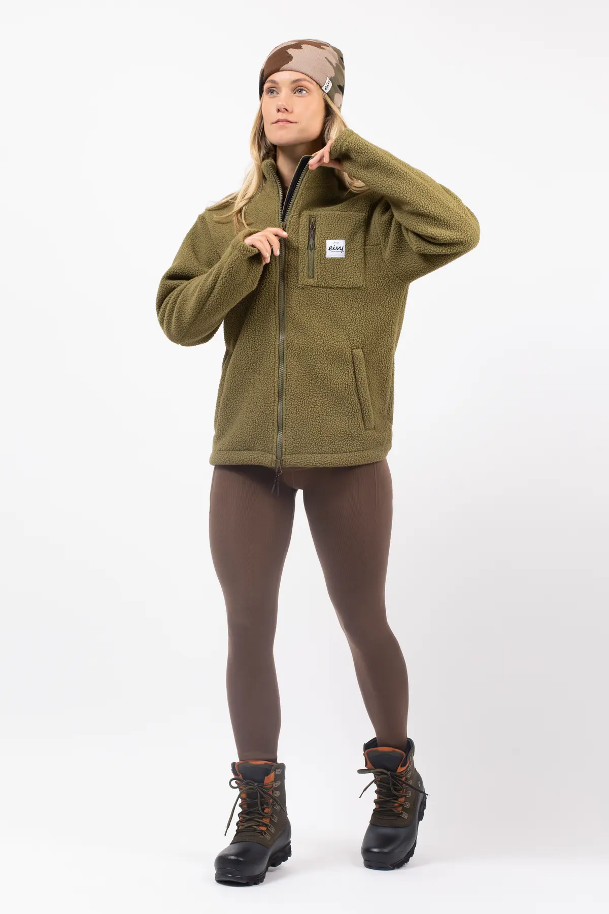 Versa Sherpa Jacket - Olive