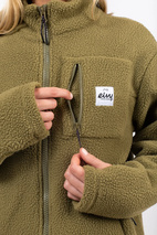 Versa Sherpa Jacket - Olive