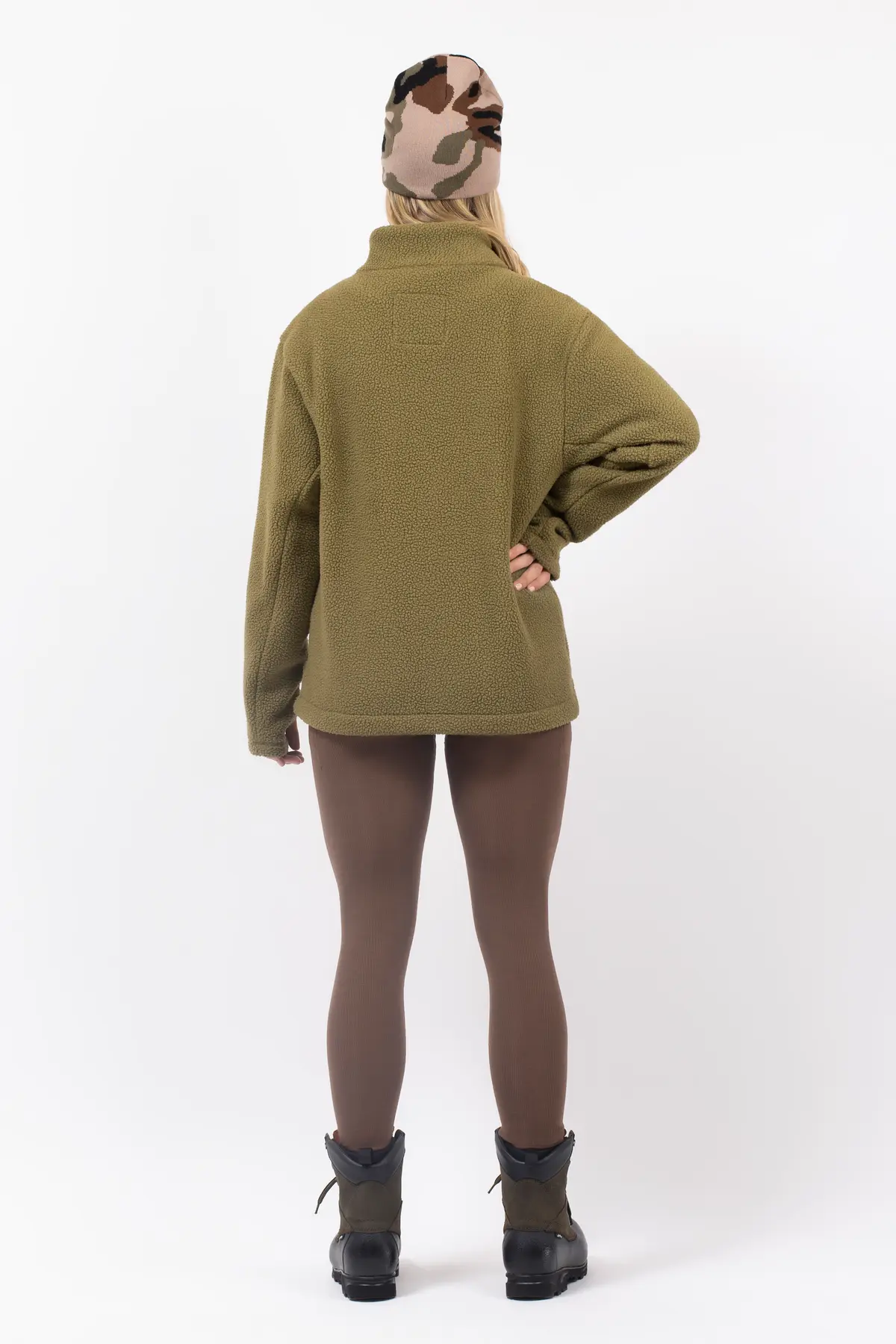 Versa Sherpa Jacket - Olive | XS