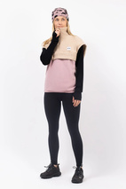 Ball Fleece Vest - Sand / Faded Woodrose