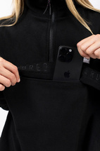 Ball Fleece Vest - Black