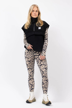 Ball Fleece Vest - Black