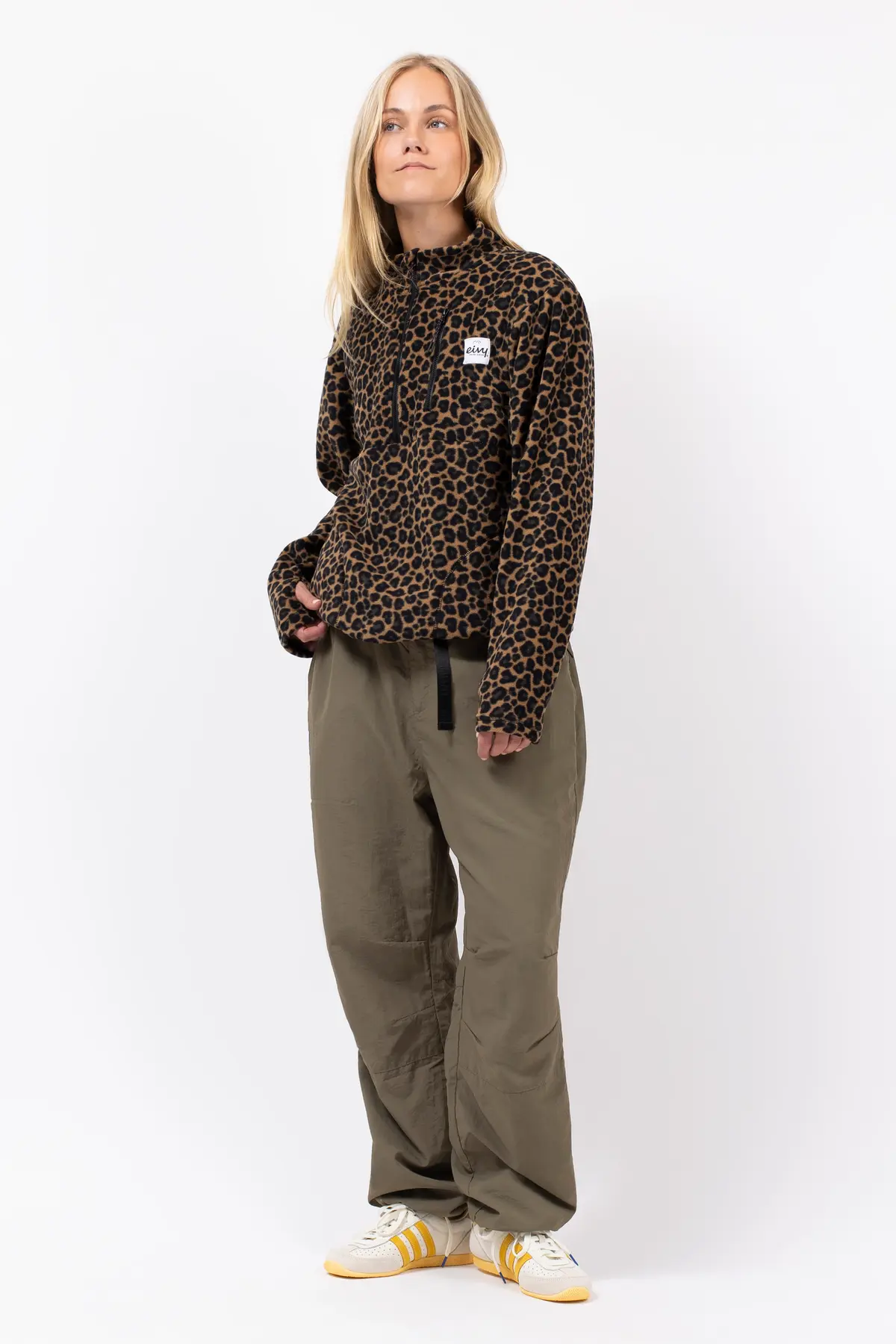 Techlight Halfzip Fleece - Leopard