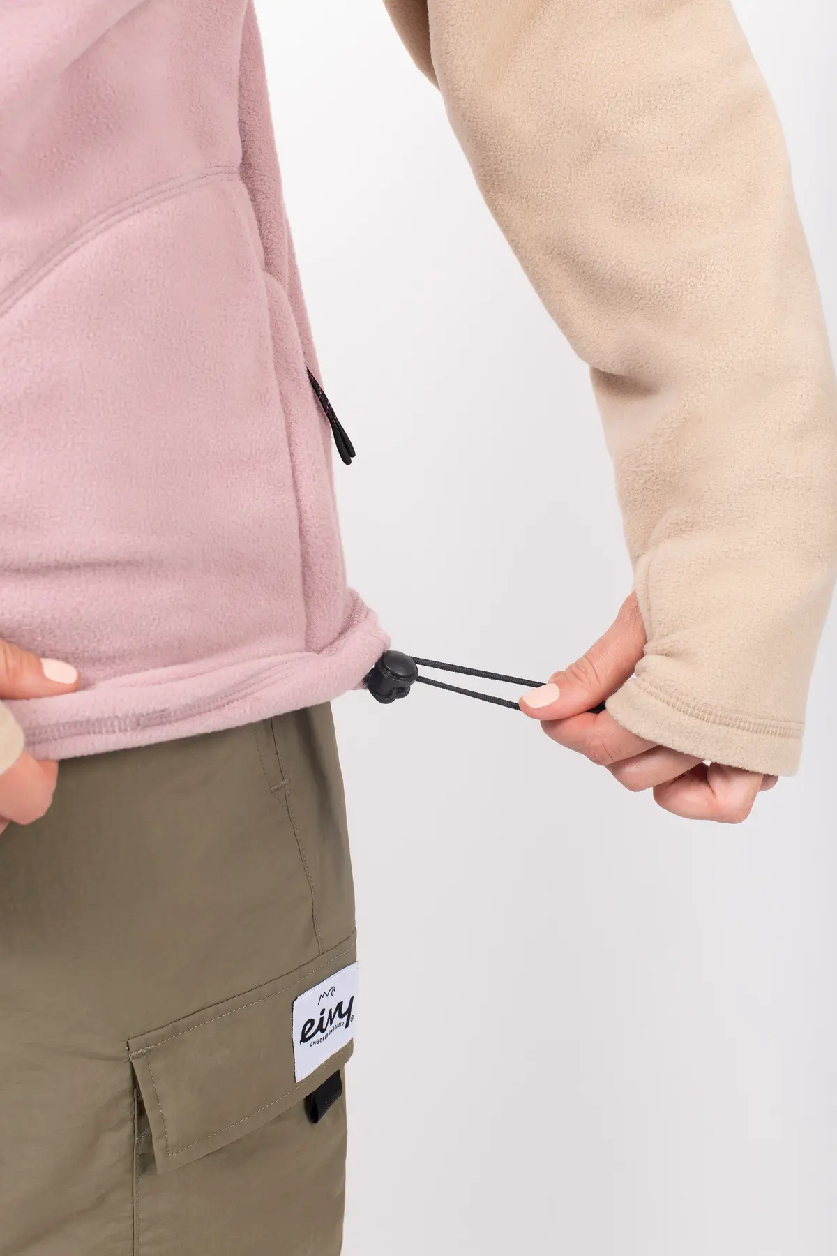 Techlight Halfzip Fleece - Sand / Faded Woodrose