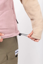 Techlight Halfzip Fleece - Sand / Faded Woodrose