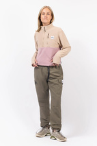 Techlight Halfzip Fleece - Sand / Faded Woodrose