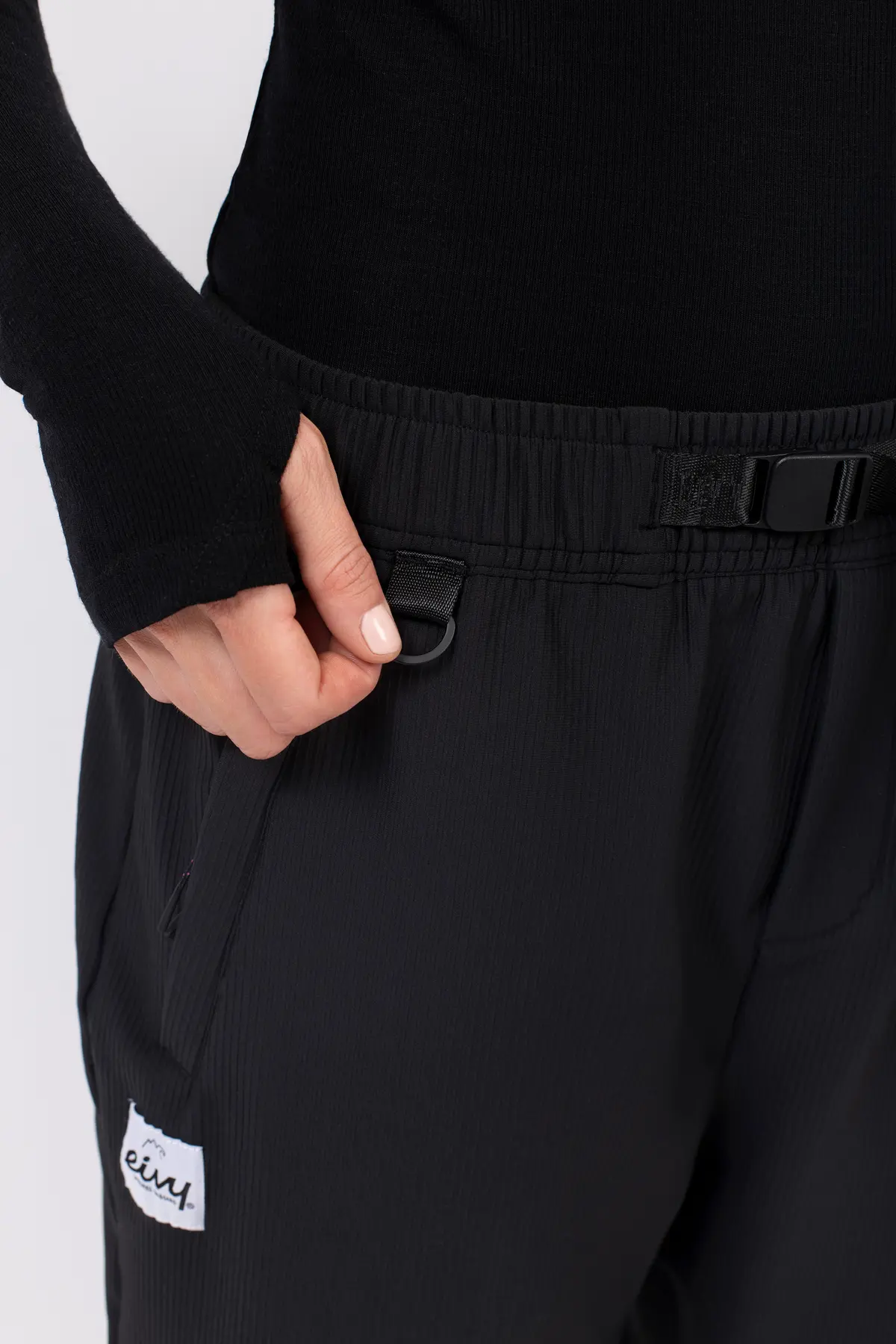 Versa Travel Rib Pants - Black