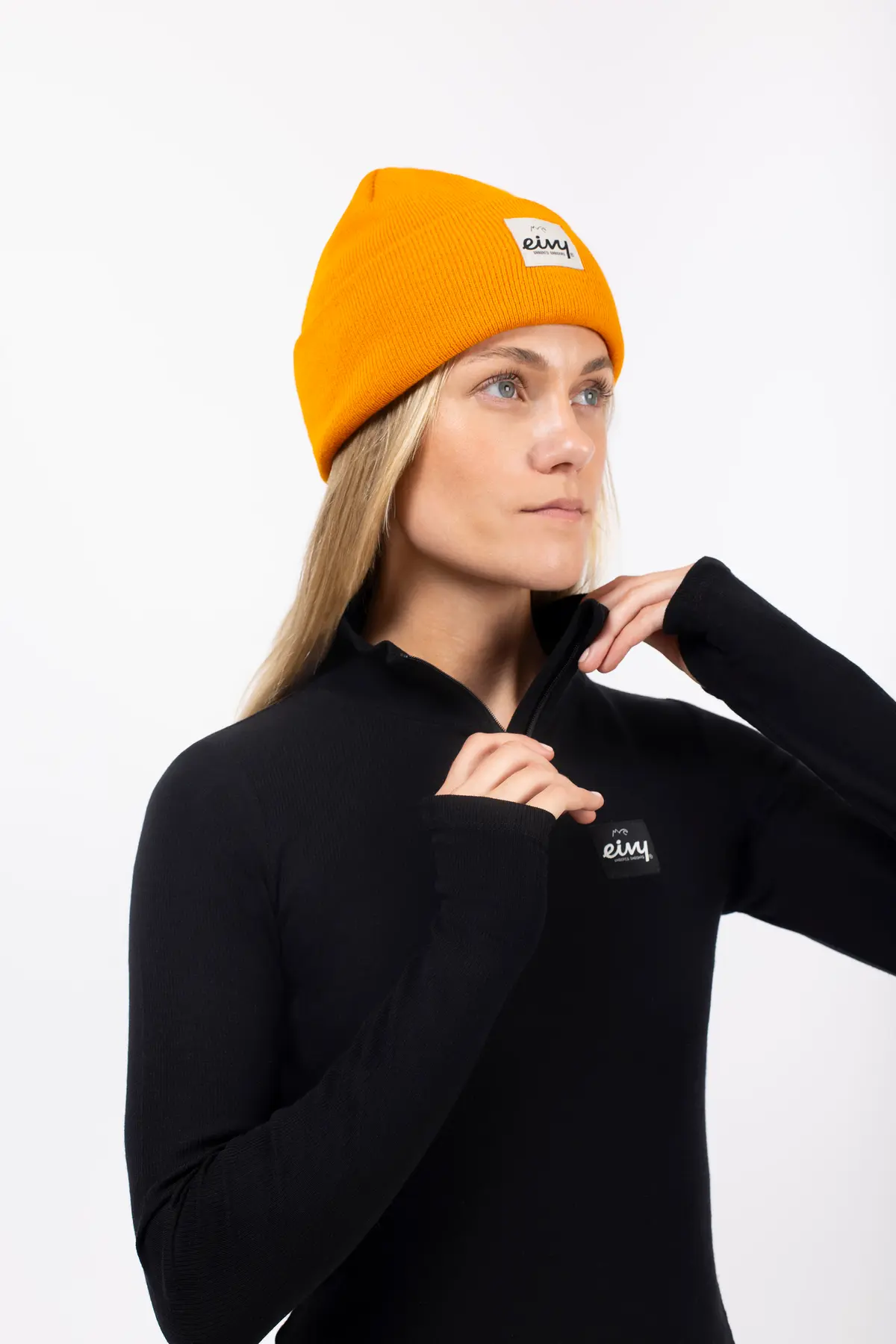 Journey Merino Wool Rib Top - Black