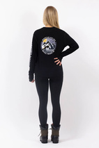 Loose Fit MX Merino Wool Rib Top - Black | XS