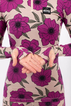 Journey Merino Wool Top - Earth Flowers