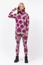 Icecold Merino Wool Top - Earth Flowers | XS
