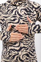 Icecold Merino Wool Top - Animal Swirl