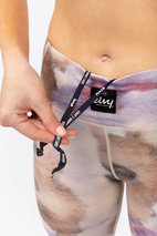 Pocket Merino Wool Tights - Aquarelle