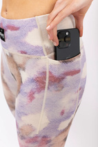 Pocket Merino Wool Tights - Aquarelle