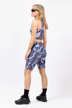 Cover Up Top - Purple Stray