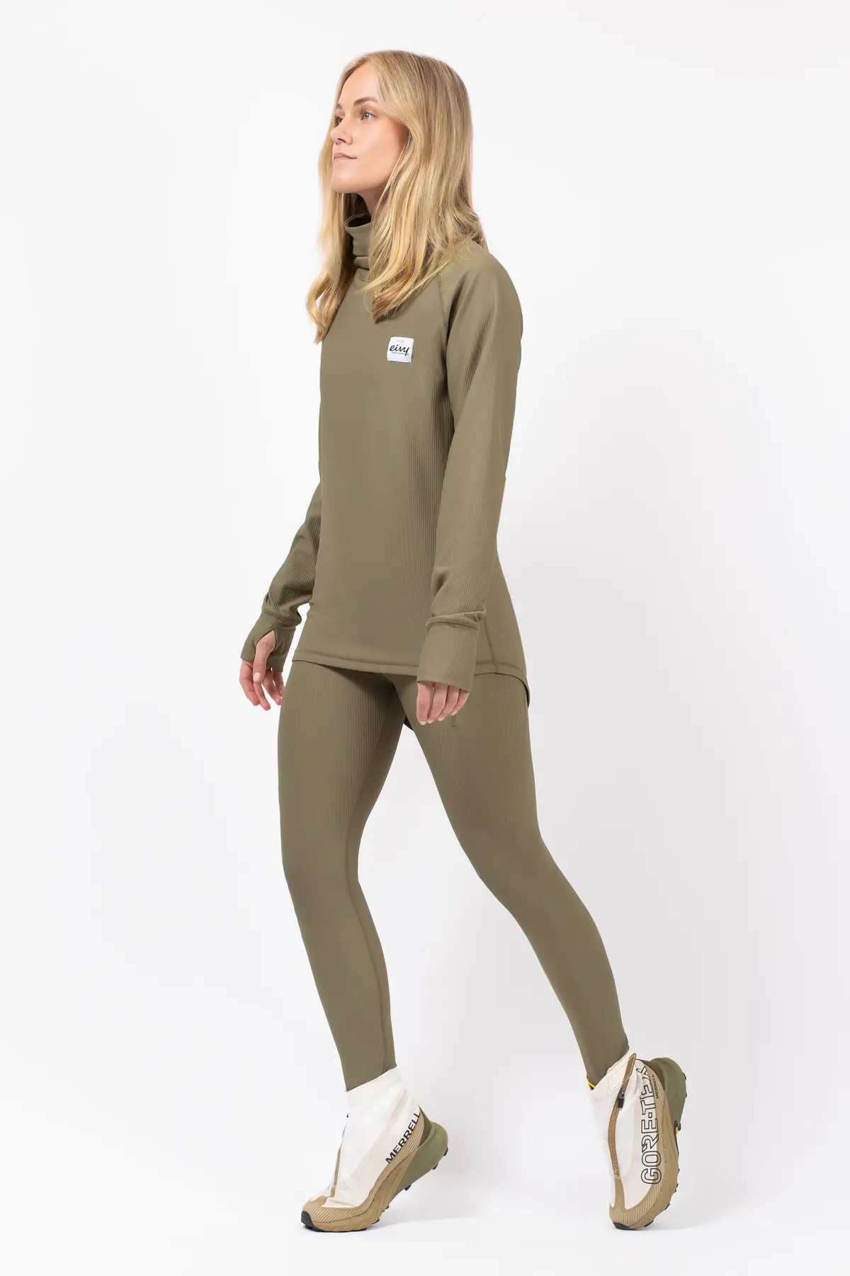 Icecold Gaiter Rib Top - Olive