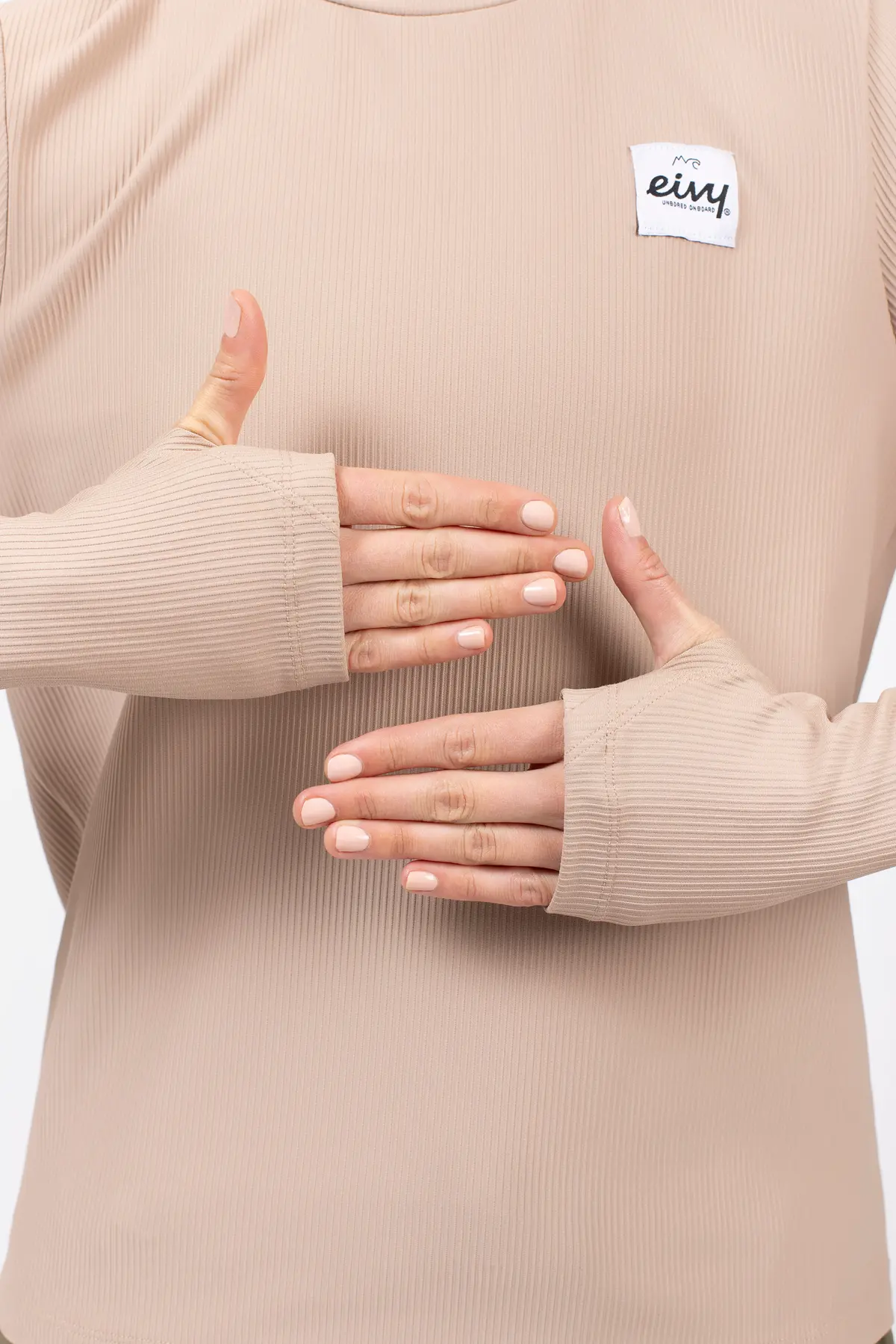 Icecold Gaiter Rib Top - Sand