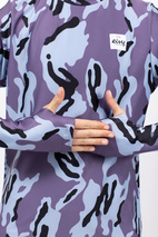 Versa Loose Fit Top - Purple Stray | XXS