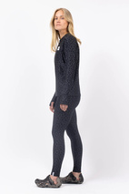 Versa Loose Fit Top - Black Leopard | XL