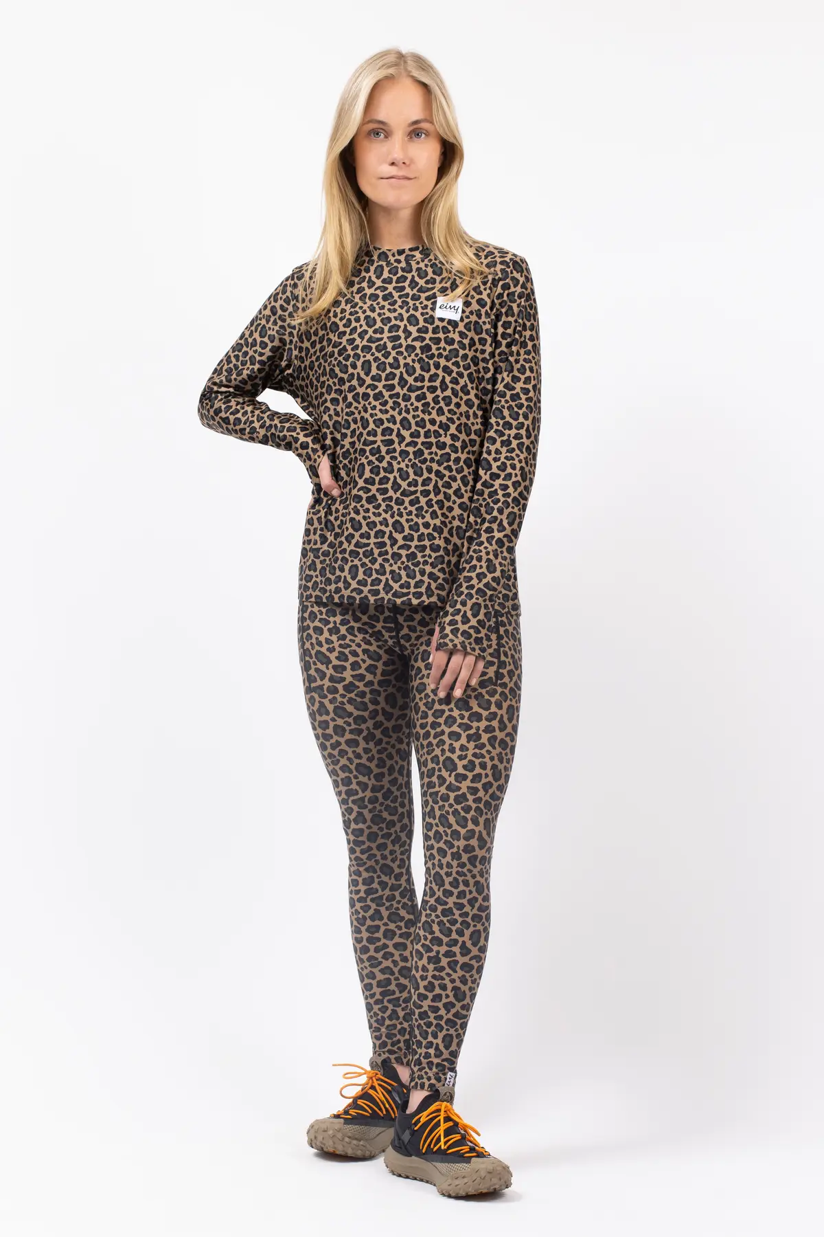 Versa Loose Fit Top - Leopard | XL