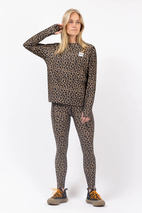 Versa Loose Fit Top - Leopard | XXL
