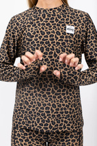 Versa Loose Fit Top - Leopard | XXL