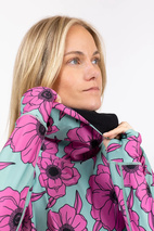 Icecold Gaiter Top - Turquoise Flower | XXS