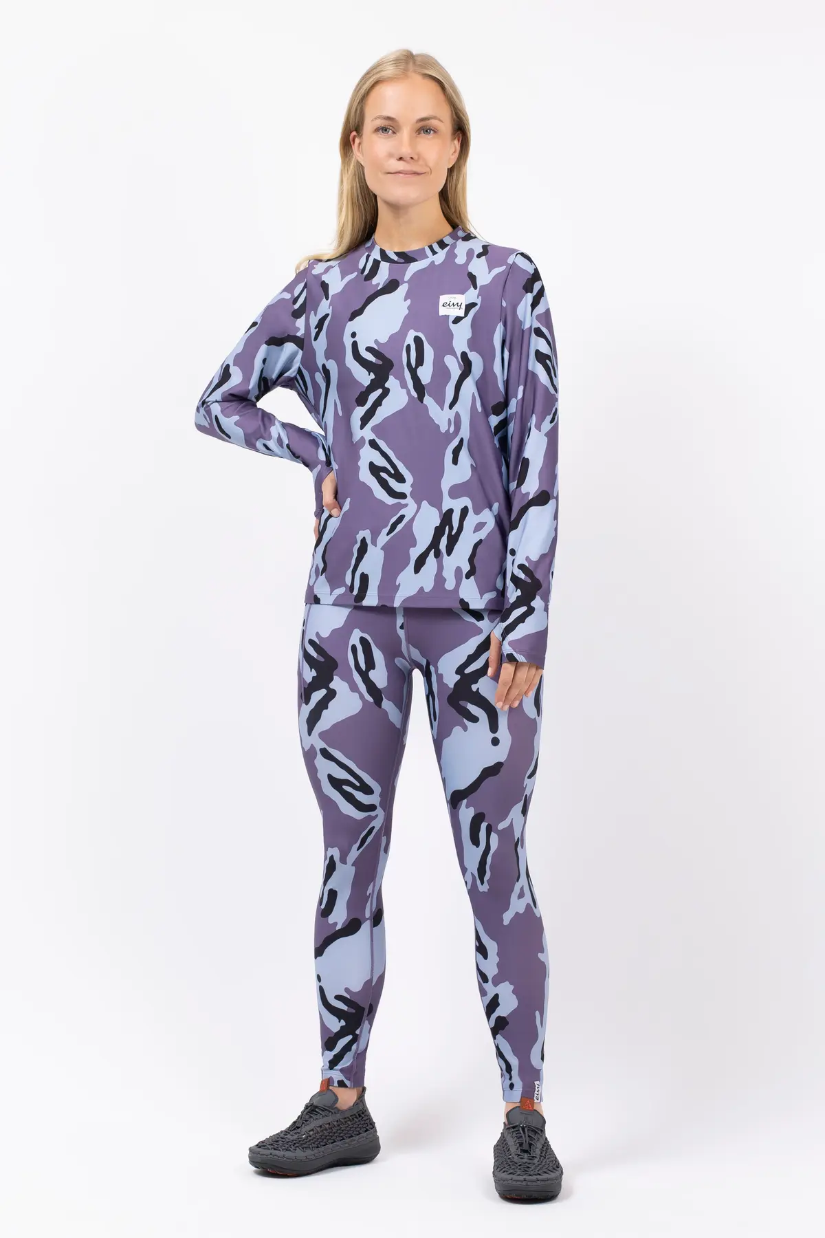 Versa Loose Fit Top - Purple Stray | XXS