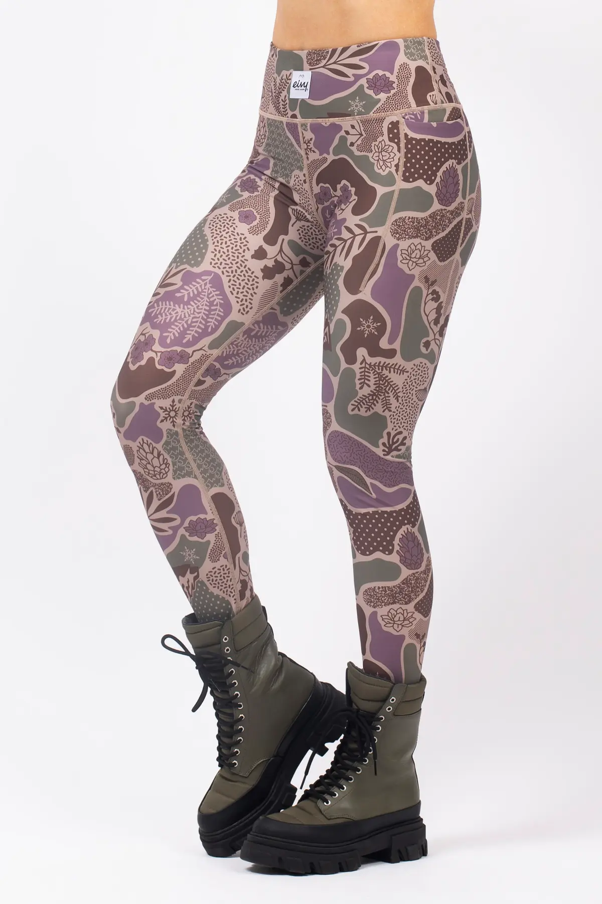 Pocket Tights - Forest Landscape | L