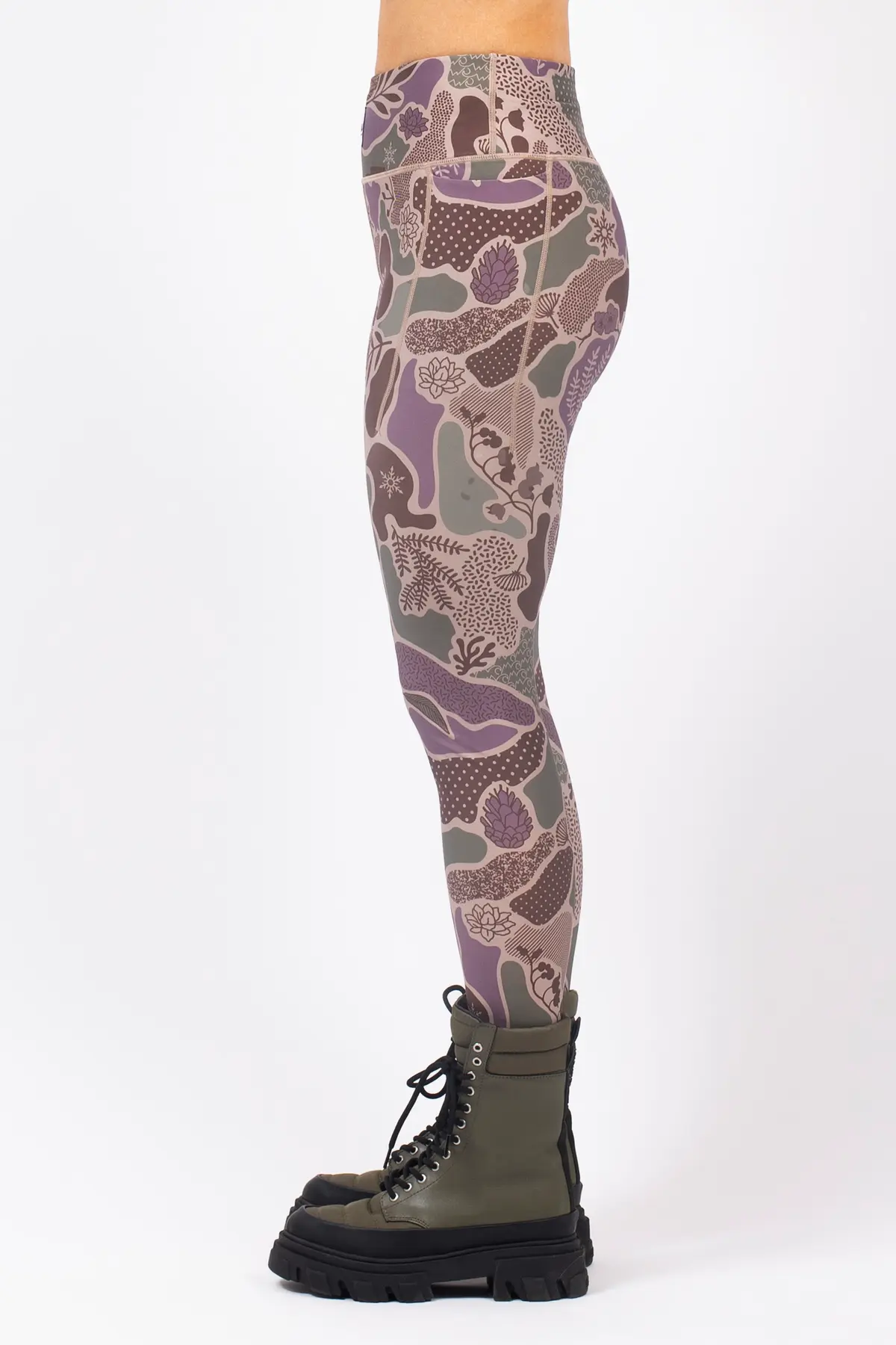 Pocket Tights - Forest Landscape | L